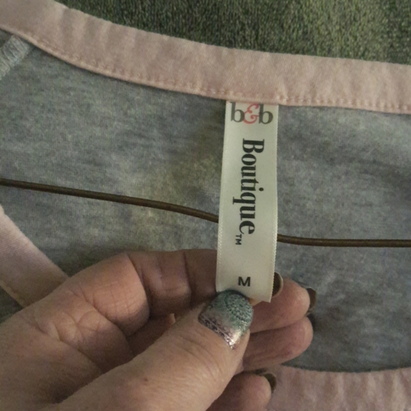 b & b Boutique Grey "I'm Not Bossy I'm The Boss" M - Picture 2 of 4